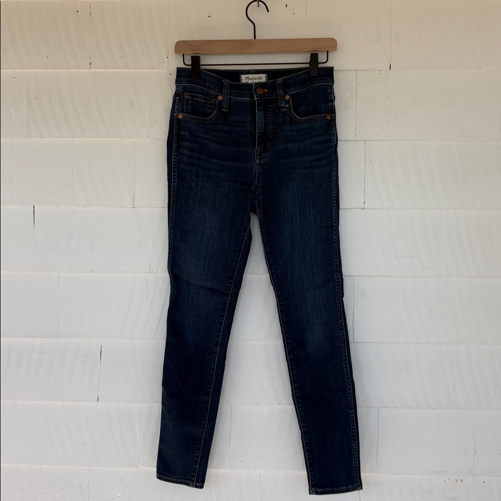 Madewell Classic Blue 10”High-Rise Skinny
